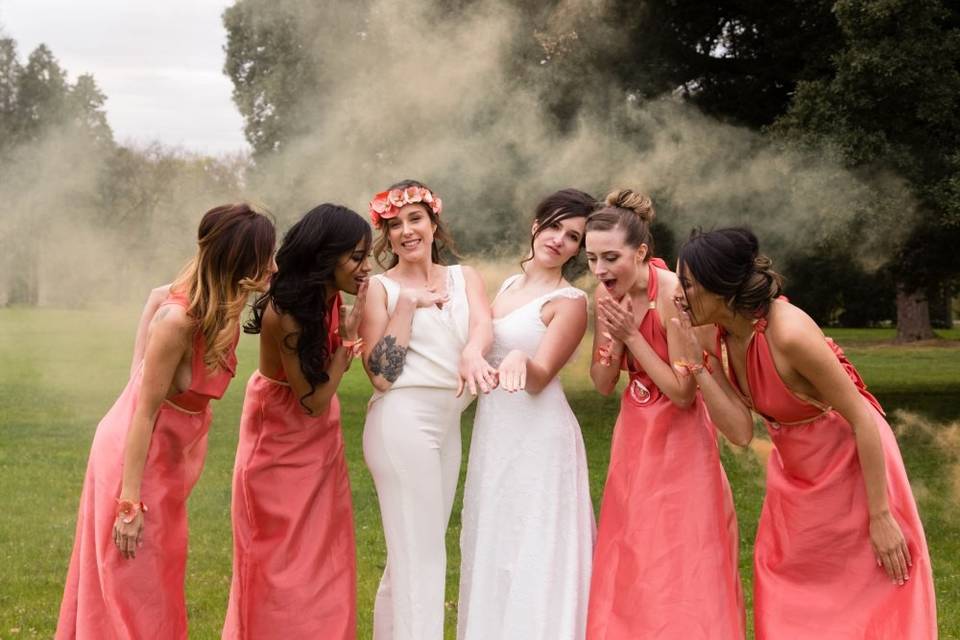 Corail sauvage bouquet