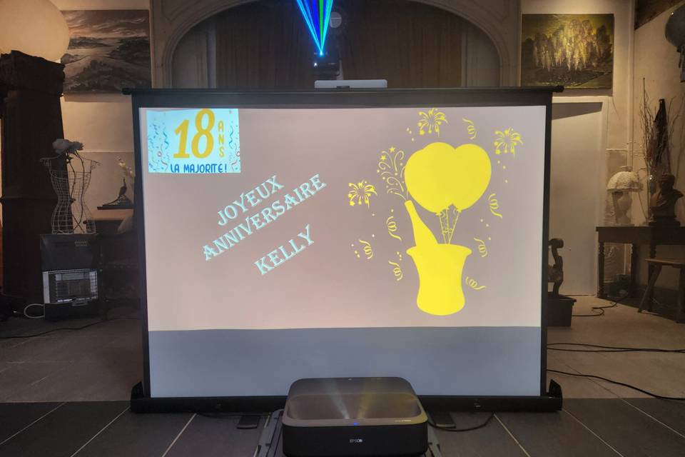 Projection sur mesure