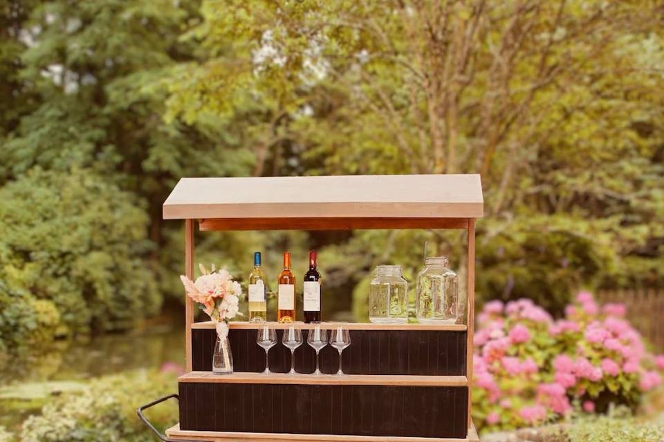 Charette buffet mobile