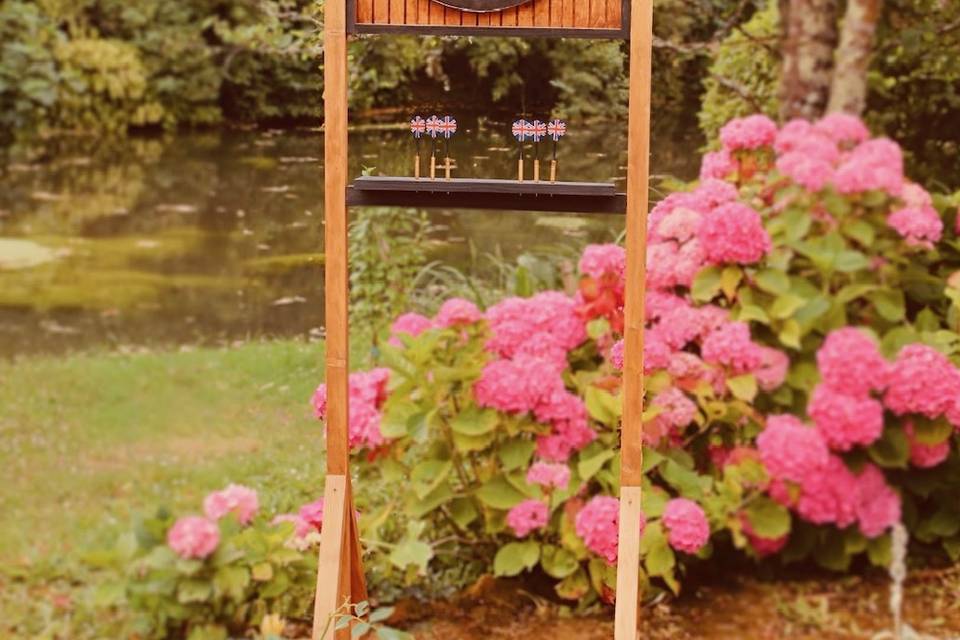 Jeu de fléchettes