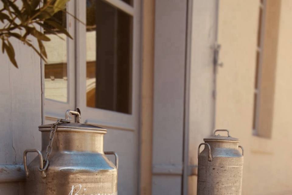 Pots lait Bienvenue