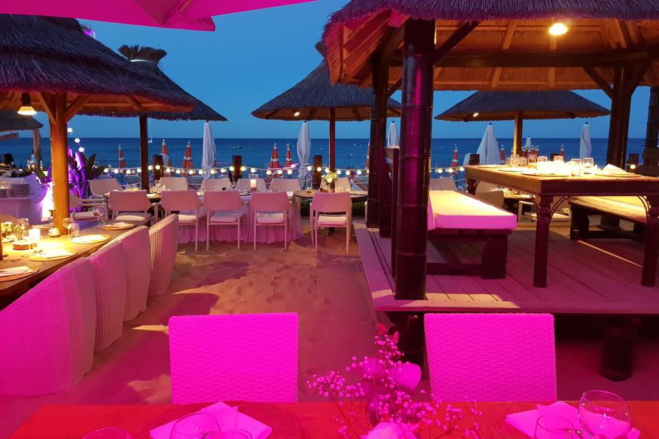 Mariage plage St Tropez