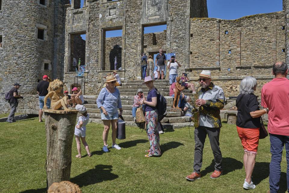 Château de Gratot déambulation
