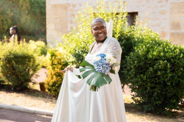 Confection robe de mariée