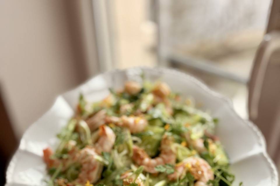 Salade crevettes