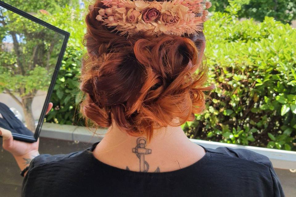 Chignon mariée