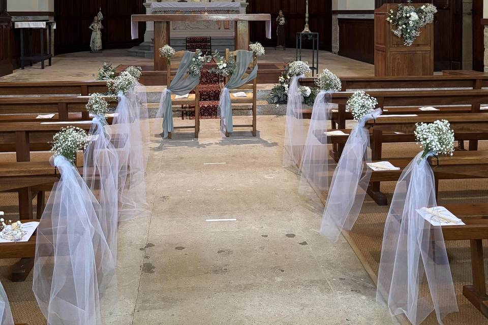 Allée d'église