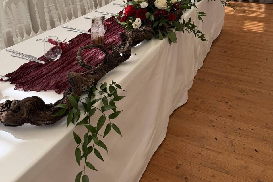 Table d’honneur