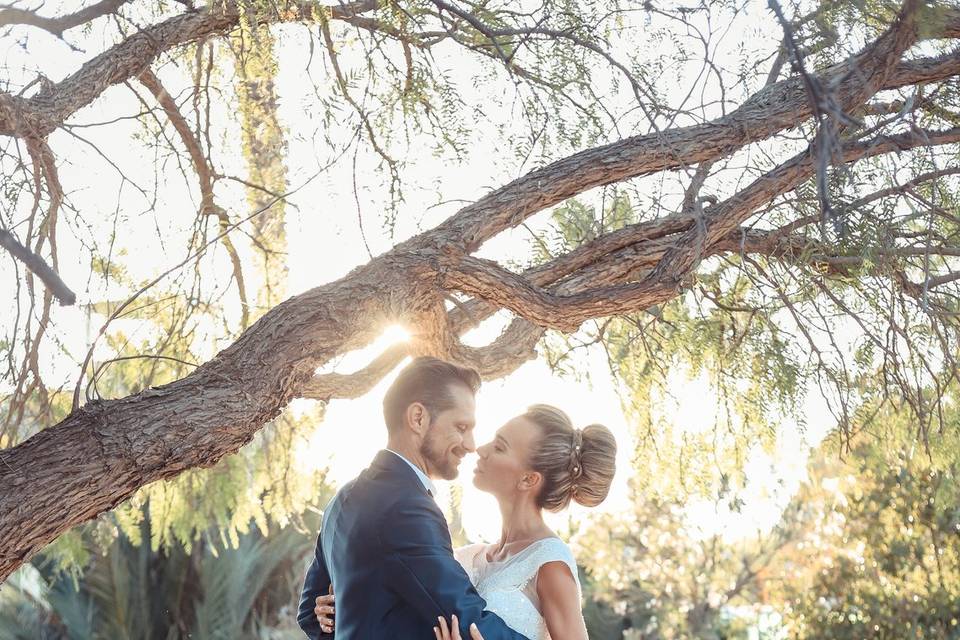 Portait couple mariage