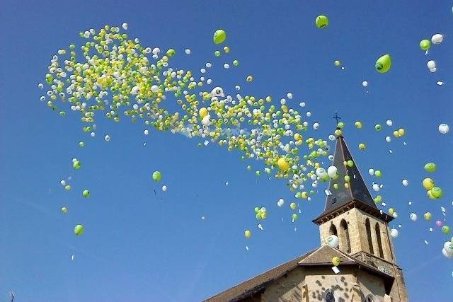 Lâcher de ballons