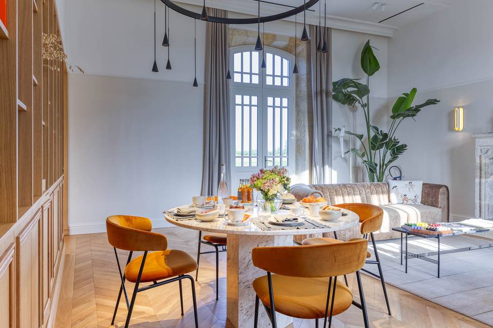 Le salon petit dejeuner
