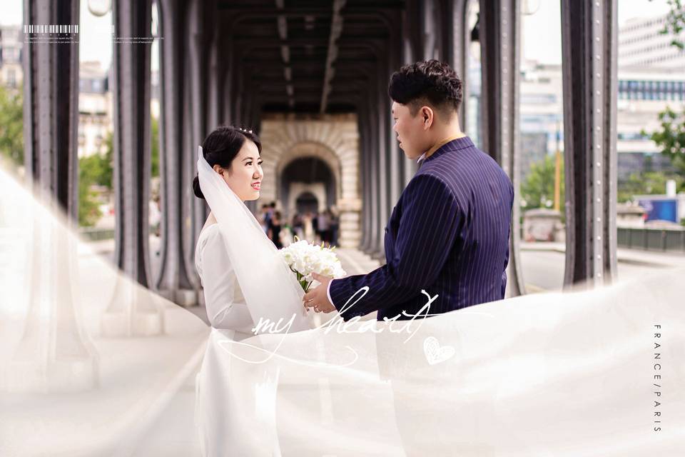 Séance Pré-mariage à Paris