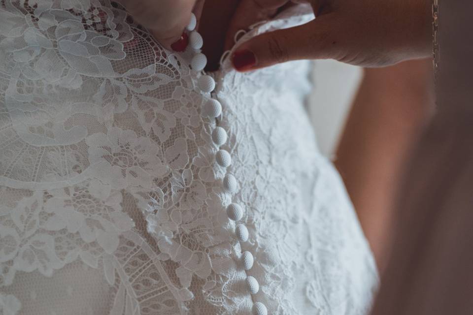 La préparation de la mariée