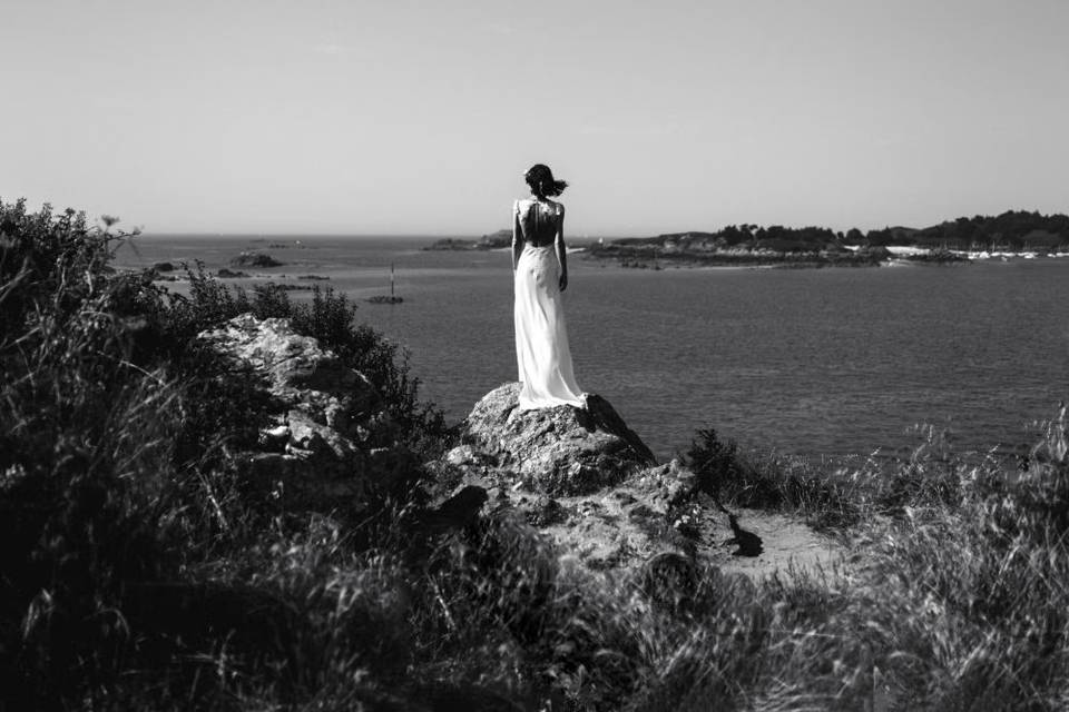 Mariée en Bretagne