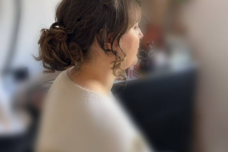 Chignon flou