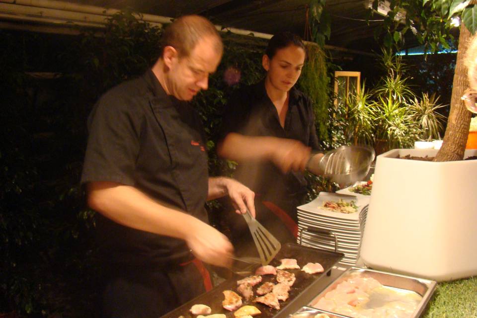 Buffet Plancha et Mix'Crudités