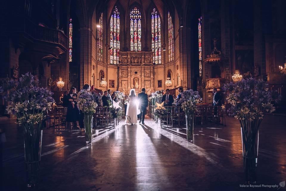 Cérémonie à l'église