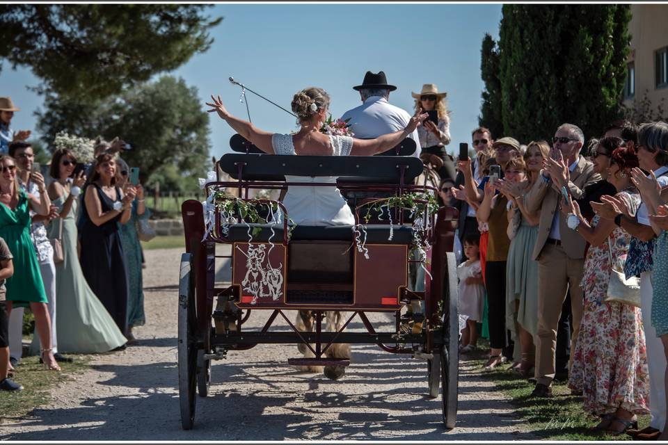 Maryse et Claudio Camargue