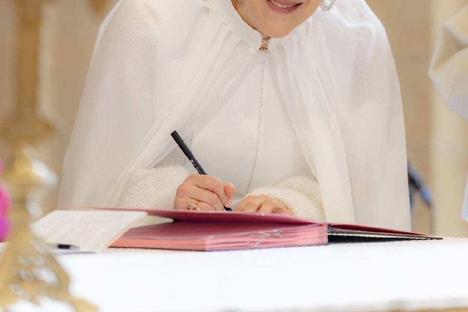 Mise en beauté mariée