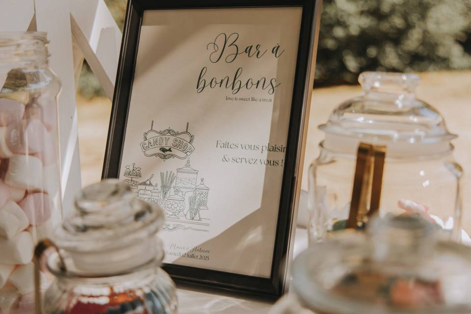 Bar à bonbons