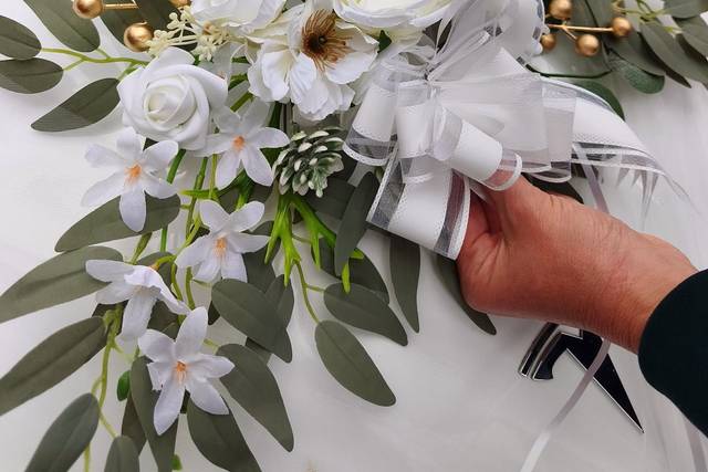 Décoration florale mariage voi