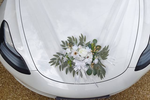 Voiture blanche mariage 2026