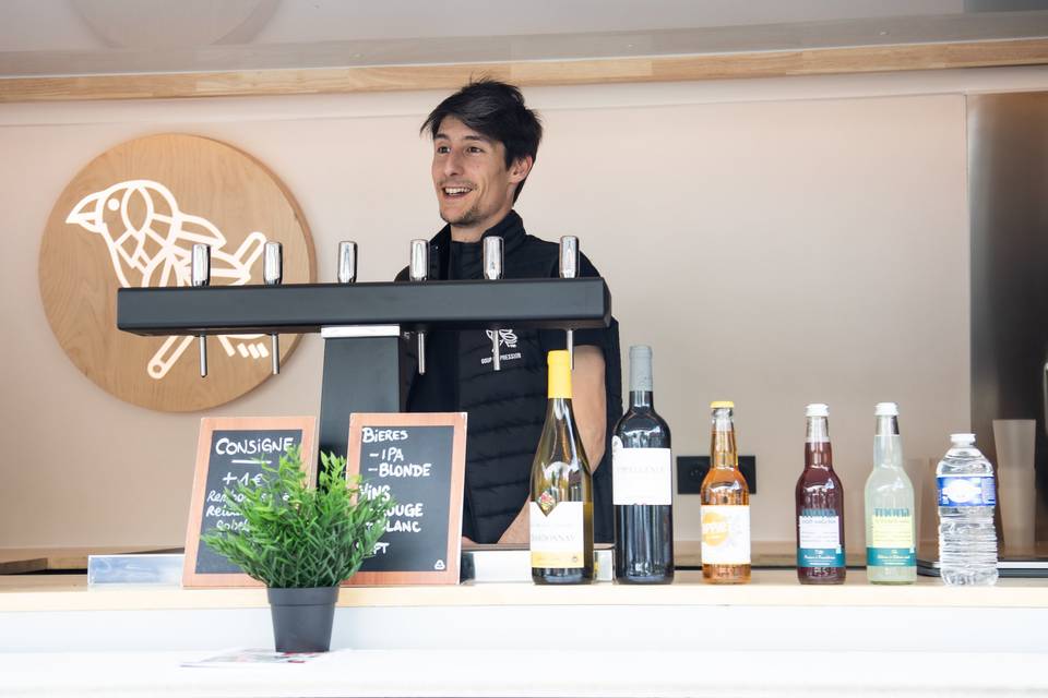 Le Beer truck en action !