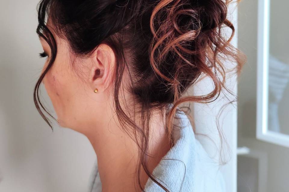 Chignon haut