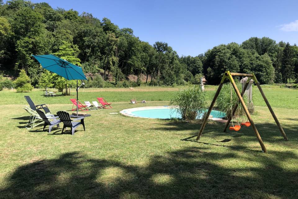 Piscine chauffée