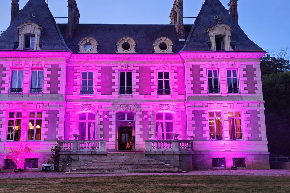 Eclairage du Château du Bois R
