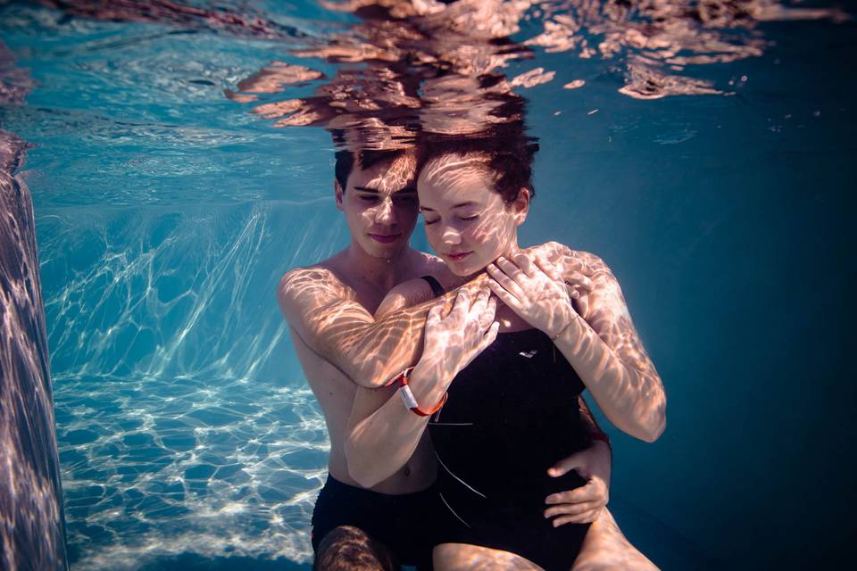 Séance engagement underwater