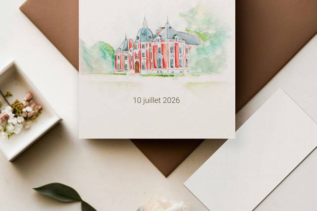 Faire-Part à l'aquarelle