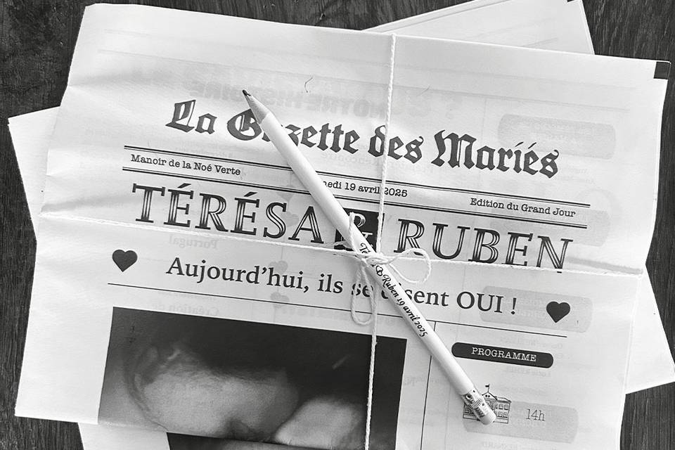 La Gazette des Mariés