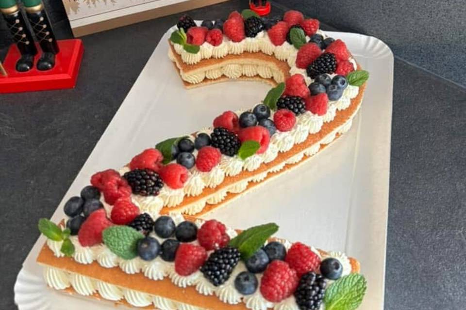 Number cake
