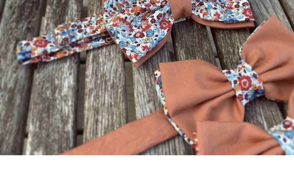 Noeud papillon double Liberty