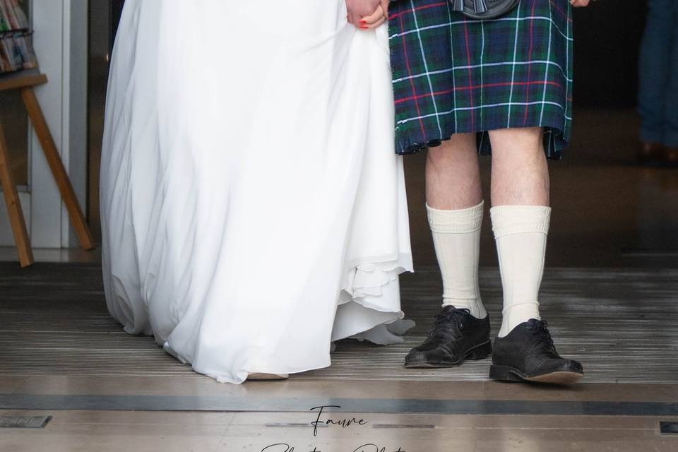 Mariage de A et F