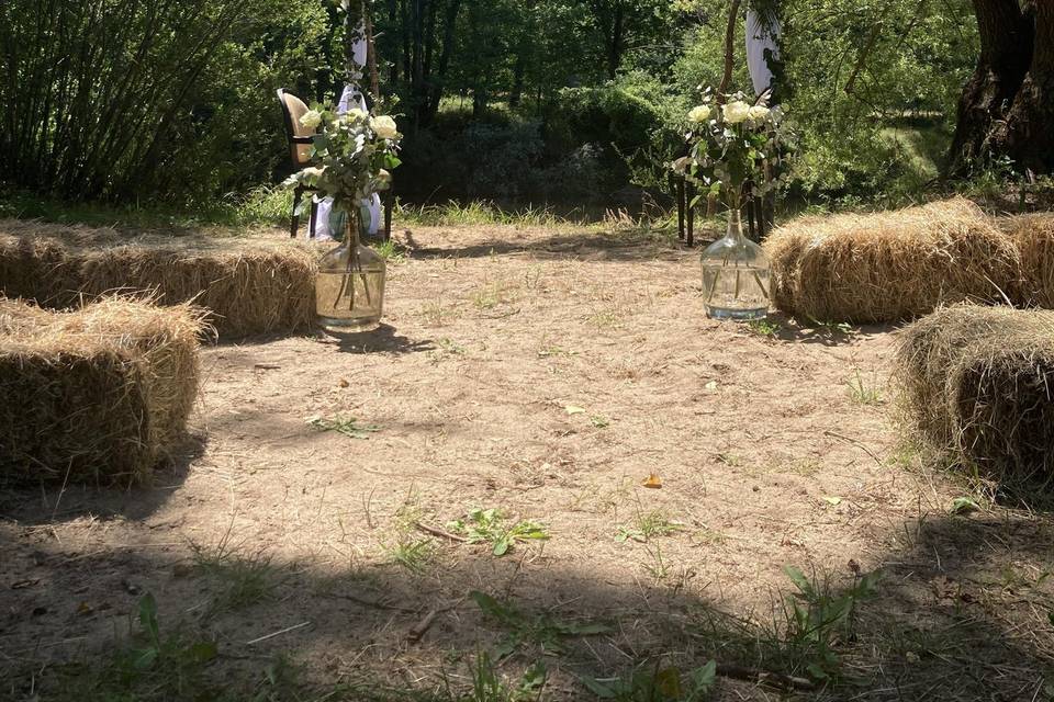 Cérémonie bord de Loire