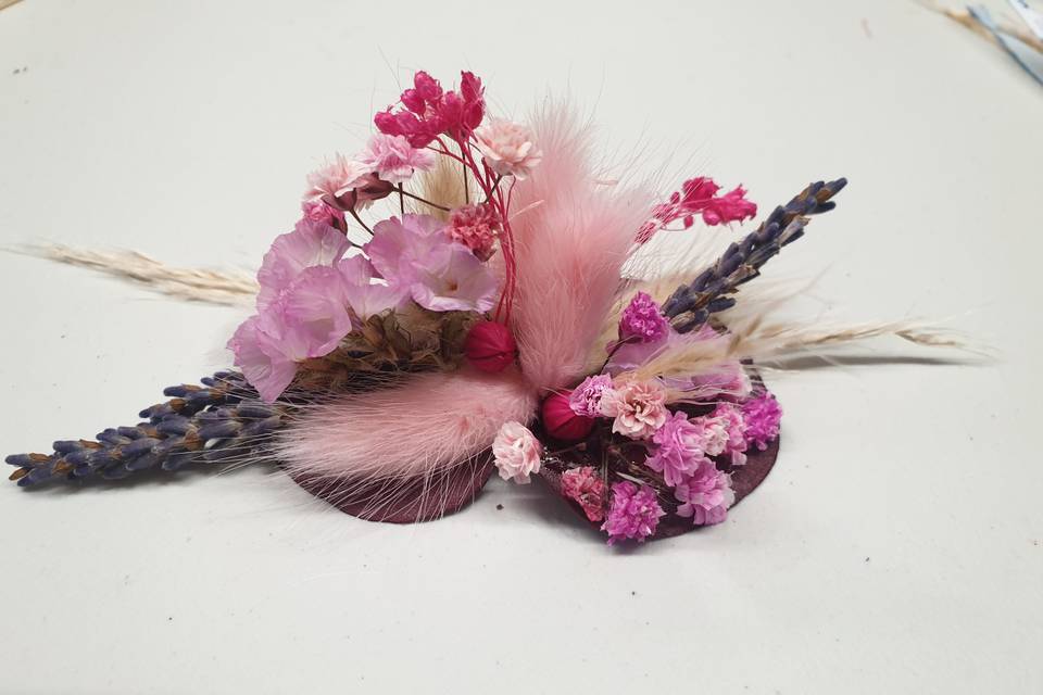 Bracelet fleurs séché