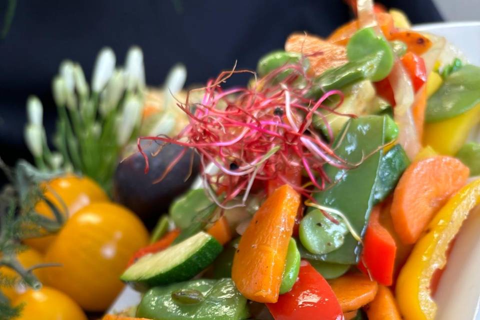 Assortiment de légumes de sais