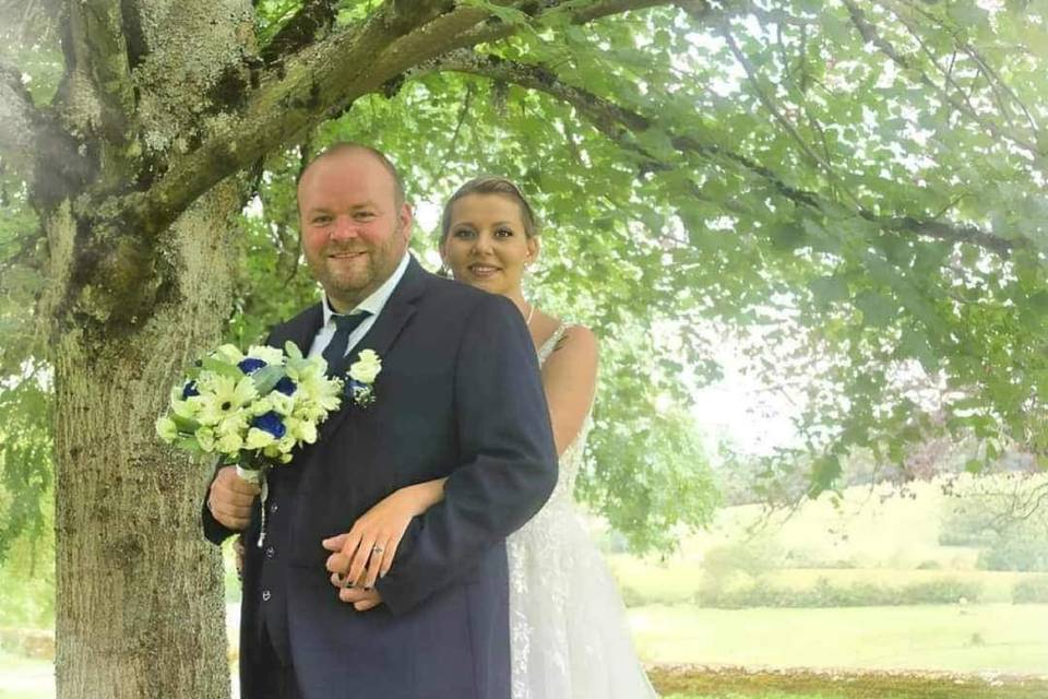 Bouquet mariée et bouttonière