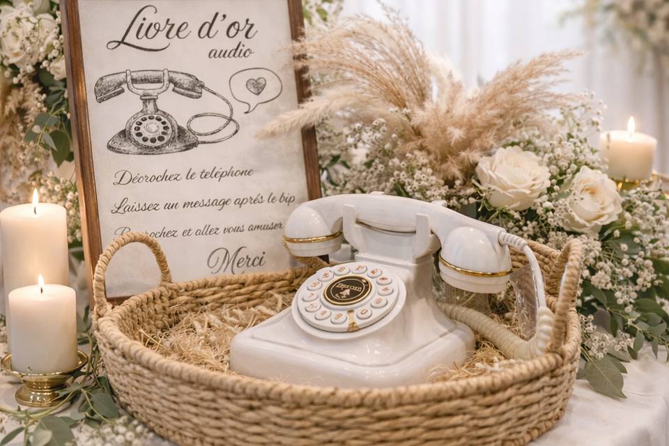 Livre d'or audio