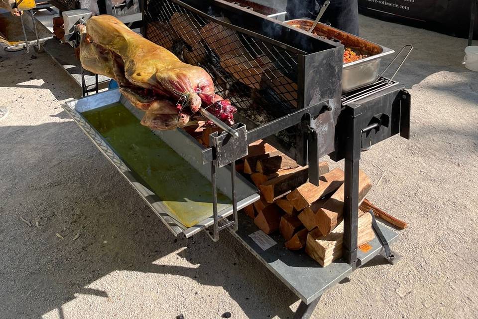 Barbecue de Feu de Bois