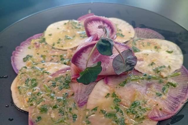 Carpaccio de Navet