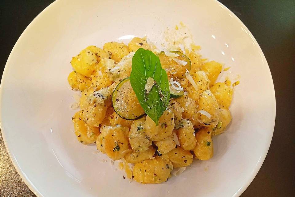 Gnocchi courgette Scarmoza