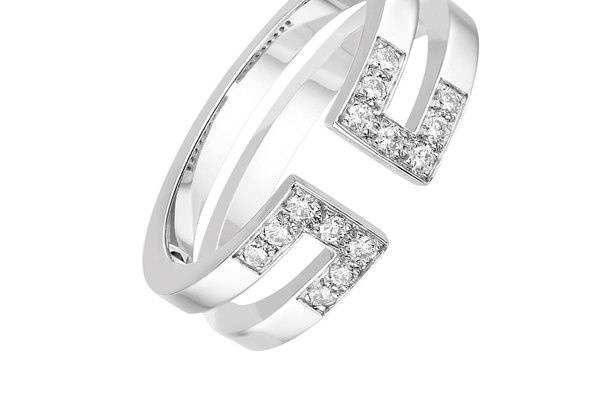 Alliance diamants or blan