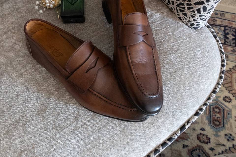 Accessoires et détails du mari