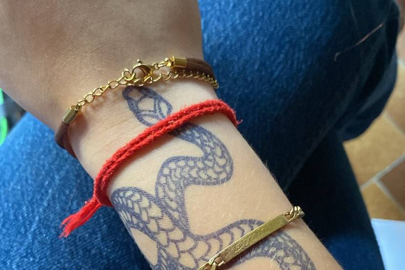 Tattoo serpent