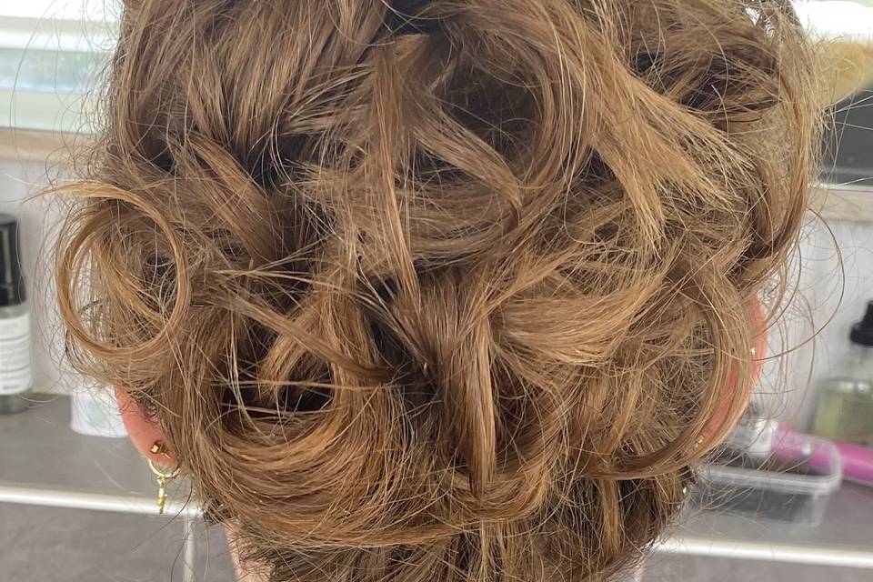 Chignon Coiffé décoiffé