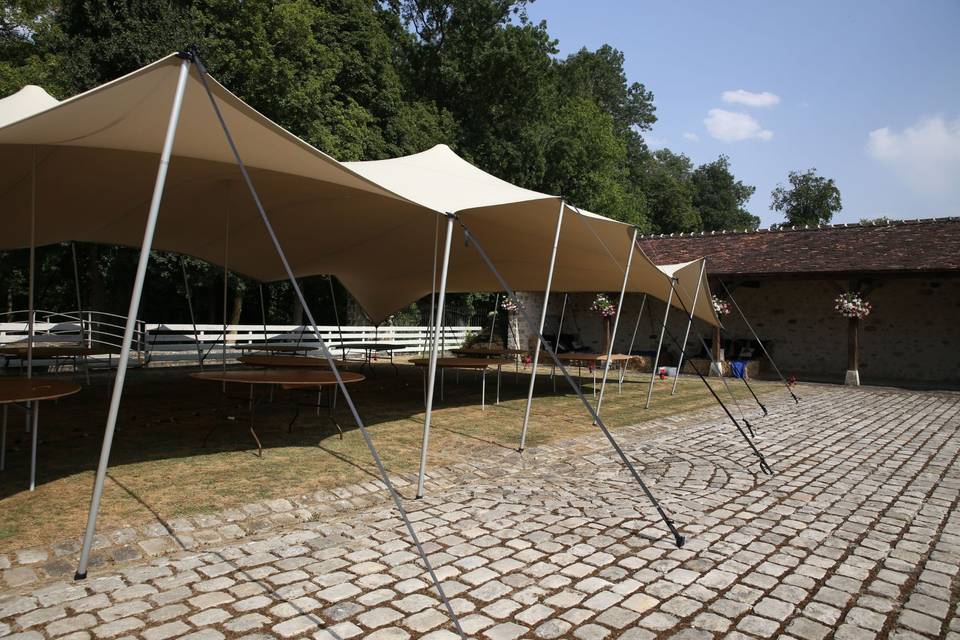 Tente Stretch 150m2 - Repas