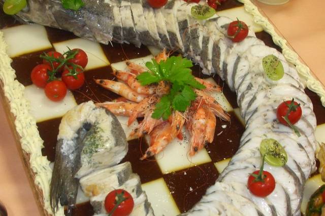 Poisson pour buffet